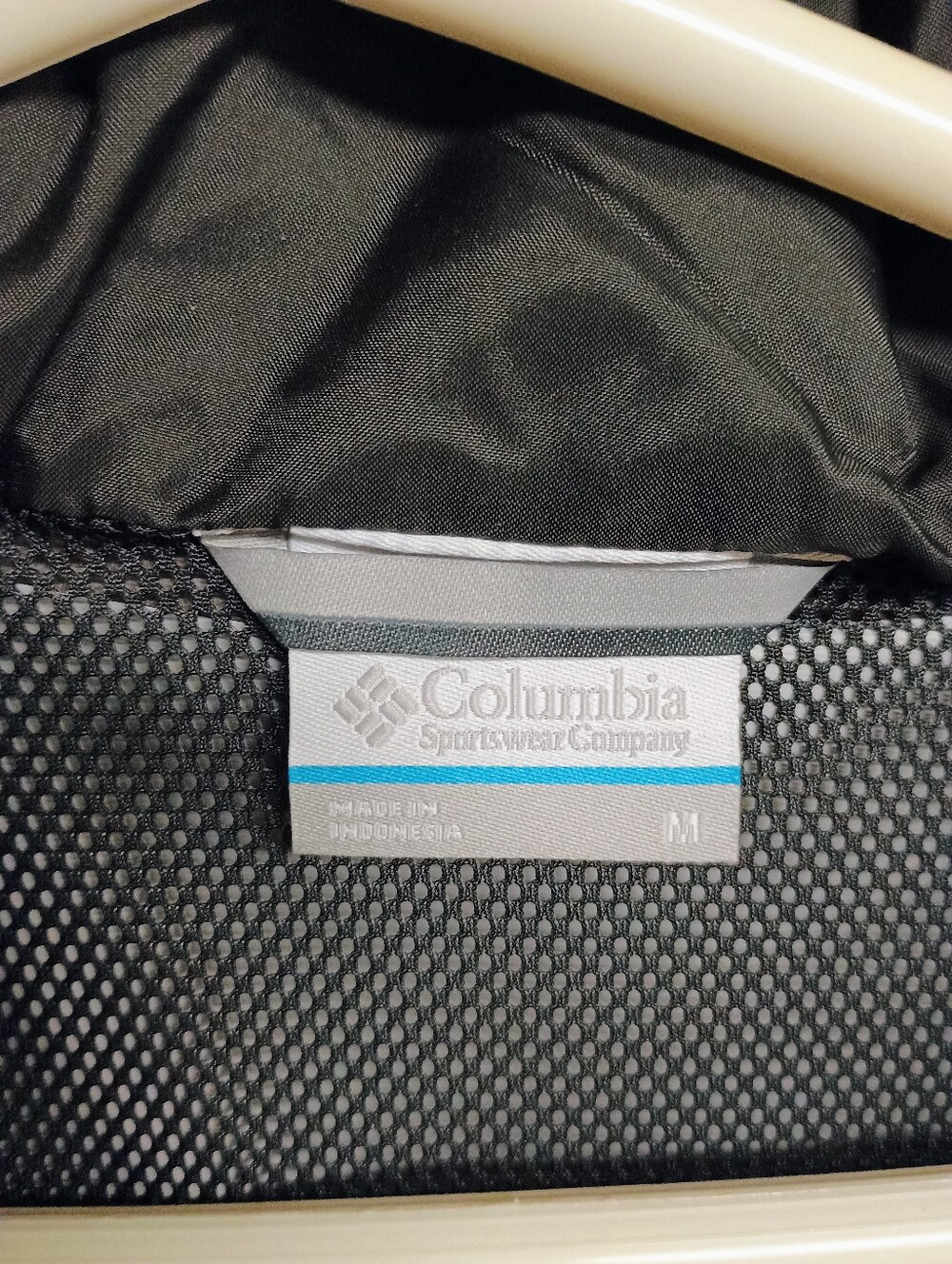 Columbia Black Hooded Waterproof Jacket Men's M - Picture 3 of 4